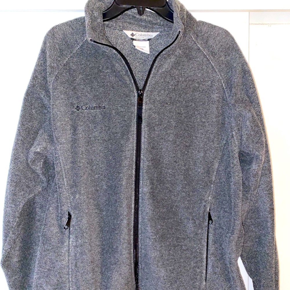 Womens Columbia Zip Up Fleece Jacket